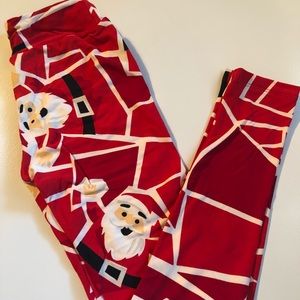 Tween LuLaRoe Christmas Leggings